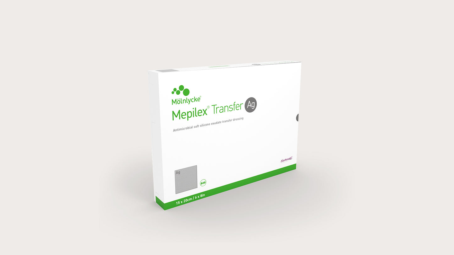 Mepilex® Transfer Ag Silver Foam Dressing