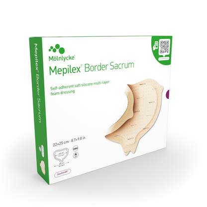 Mepilex® Border Sacrum Dressing