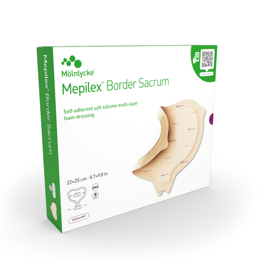 Mepilex® Border Sacrum Dressing