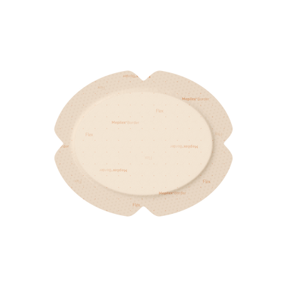 Mepilex® Border Flex Oval Dressing