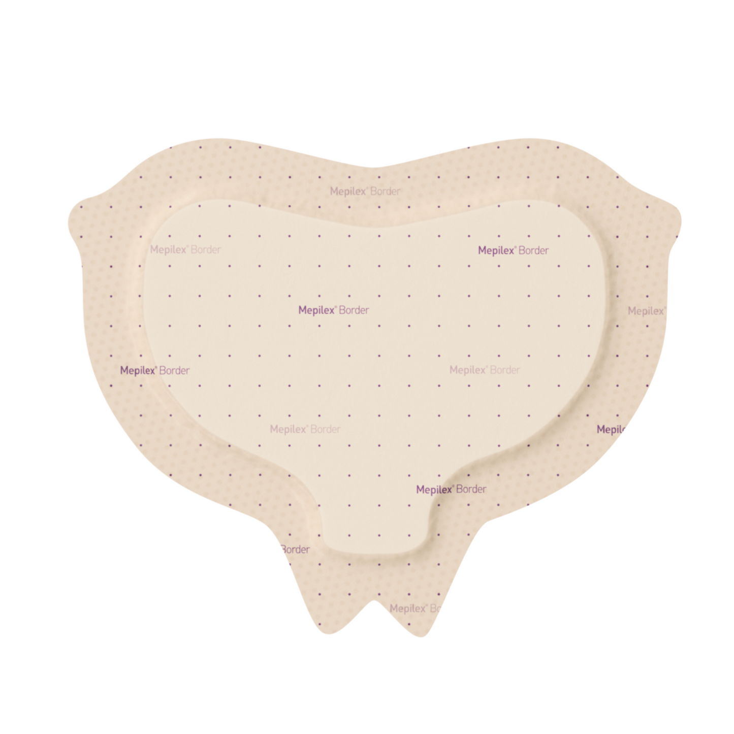 Mepilex® Border Sacrum Dressing