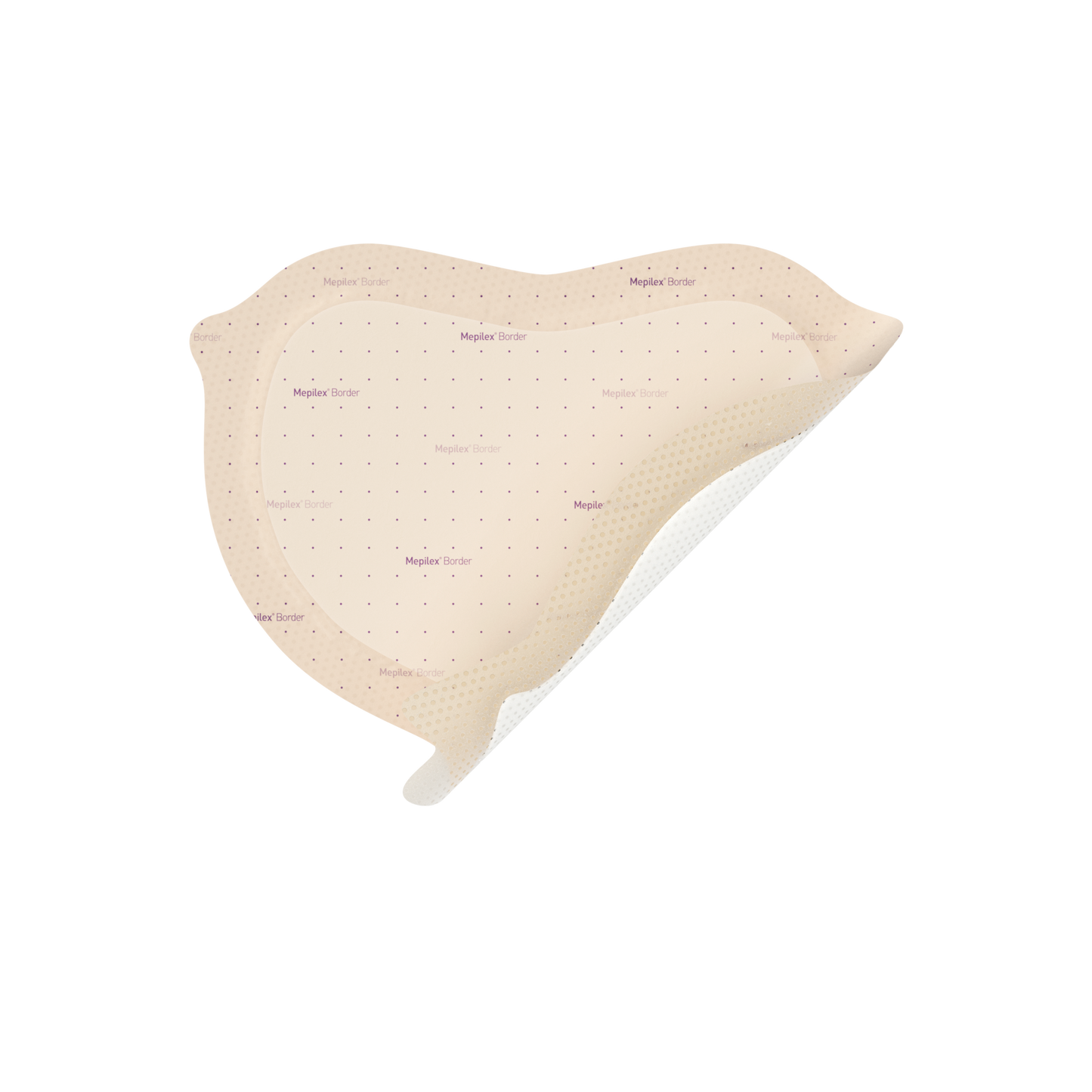 Mepilex® Border Sacrum Dressing