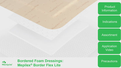 Mepilex® Border Flex Lite Dressing