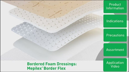 Mepilex® Border Flex Dressing