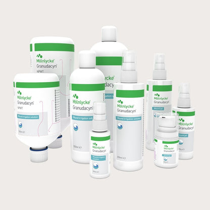 Granudacyn® Wound Irrigation Solution & Gel